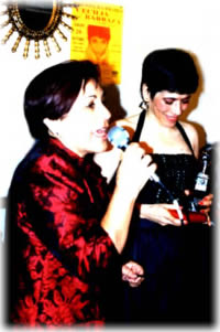 Cecilia Barraza y Marina Samaniego